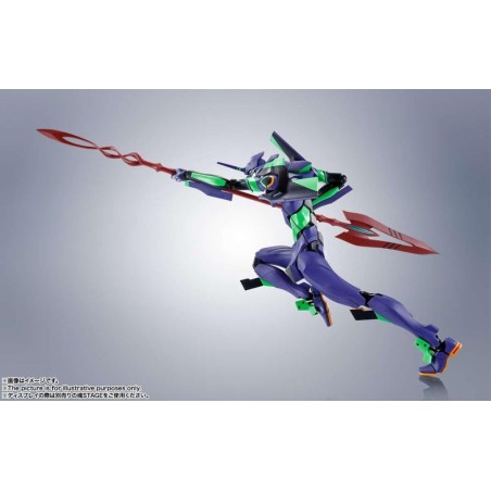 EVANGELION - EVA-01 + Spear of Cassius - Figurine Robot Spirits 17cm 