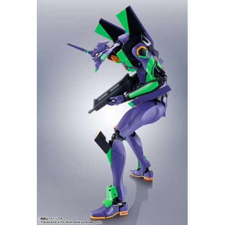 EVANGELION - EVA-01 + Spear of Cassius - Figurine Robot Spirits 17cm 