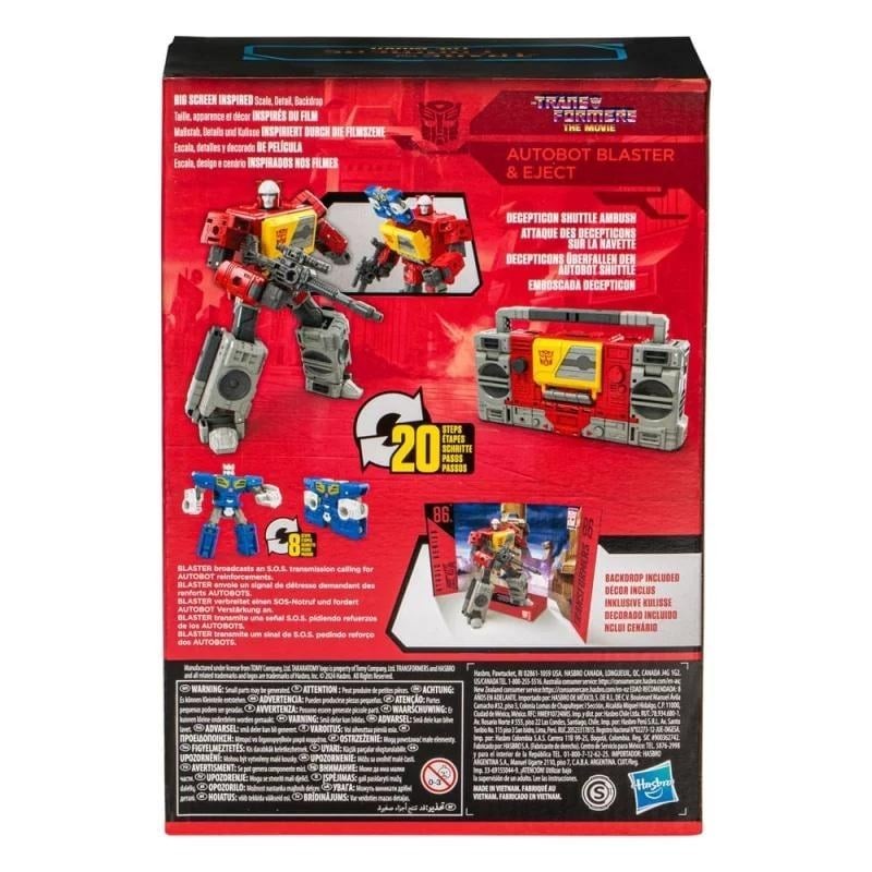 TRANSFORMERS - Autobot Blaster - Figurine Studio Series Voyager 16cm 