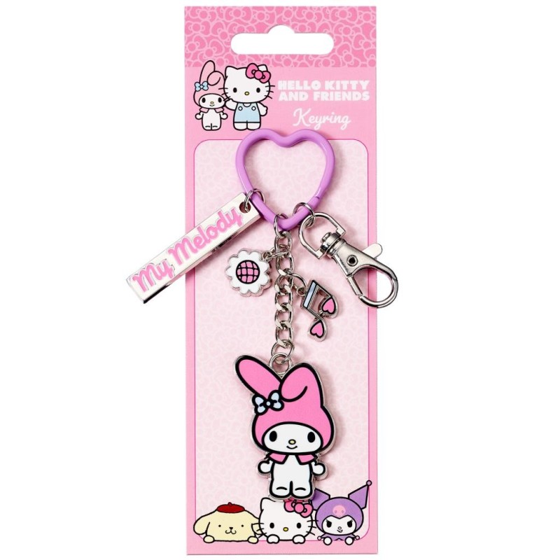 MY MELODY - Pie - Keychain with Charms 