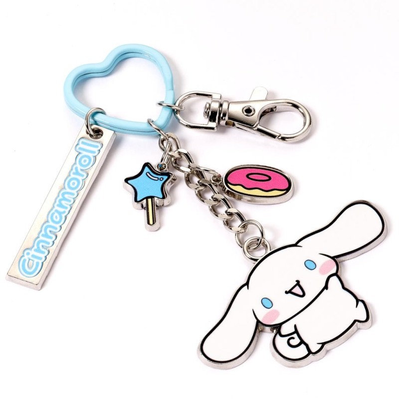 HELLO KITTY - Cinnamoroll - Porte-Clés avec Charmes 