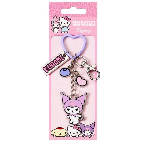 KUROMI - Blueberry - Keychain with Charms 