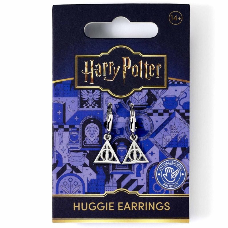 HARRY POTTER - Deathly Hallows - Huggy Earrings 