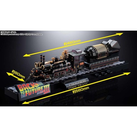 RETOUR VERS LE FUTUR - Time Train Chogokin - Statuette 56cm 