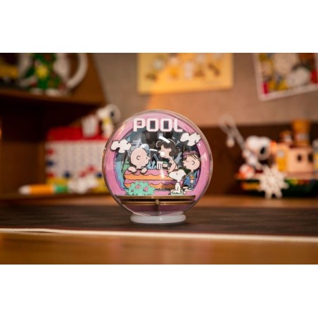 PEANUTS - Cool Pool - Wood Model Kit Globe Theater 