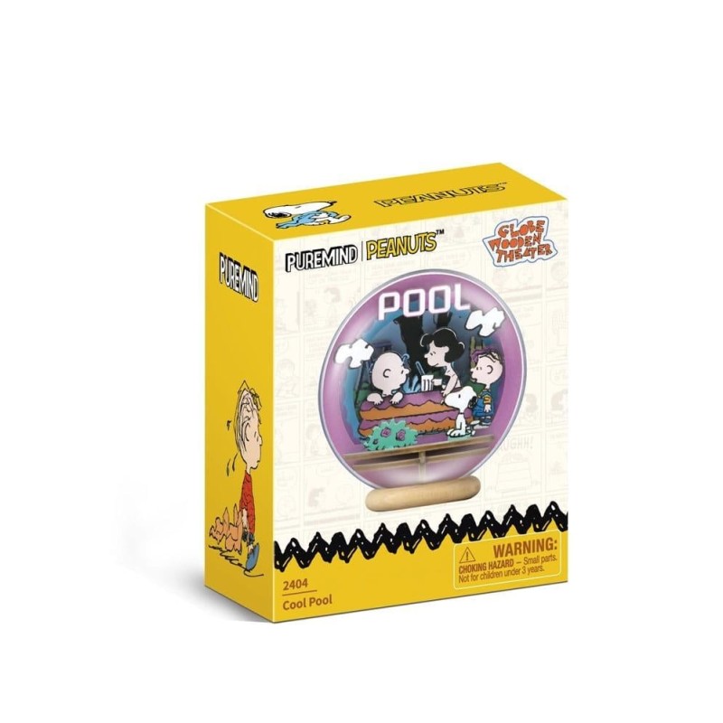PEANUTS - Cool Pool - Wood Model Kit Globe Theater 