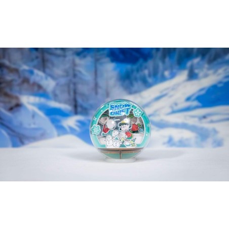 PEANUTS - Snow Drift - Wood Model Kit Globe Theater 
