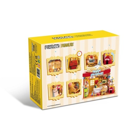 PEANUTS - Birthday Party - Wood Model Kit 