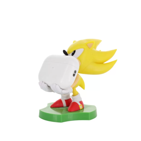 SONIC - Super Sonic - Support Manette & Portable 'Holdem' - 11cm 