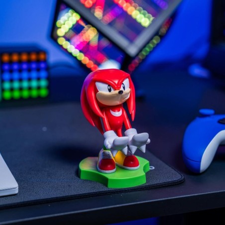 SONIC - Knuckles - Support Manette & Portable 'Holdem' - 11cm 
