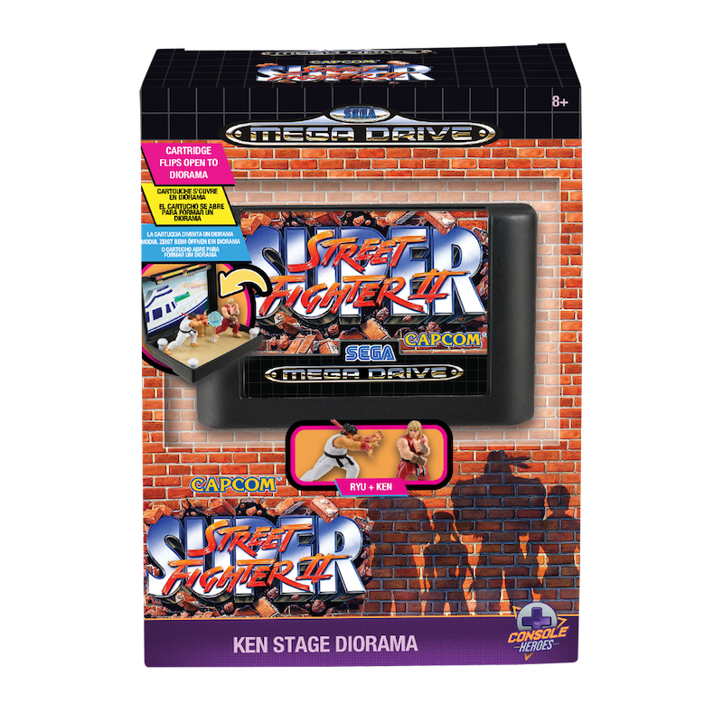 CONSOLE HEROES - Mega Drive Street Fighter 2 - Statuette 7cm 