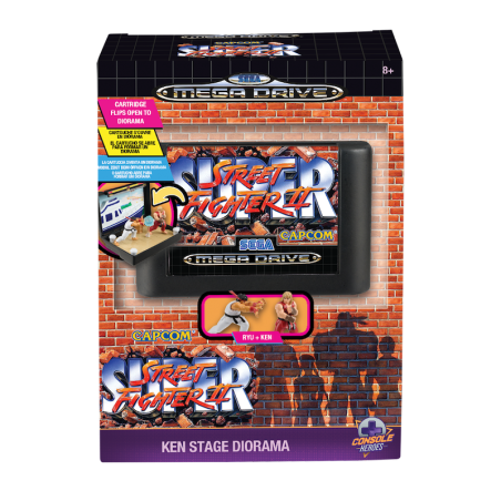 CONSOLE HEROES - Mega Drive Street Fighter 2 - Statuette 7cm 
