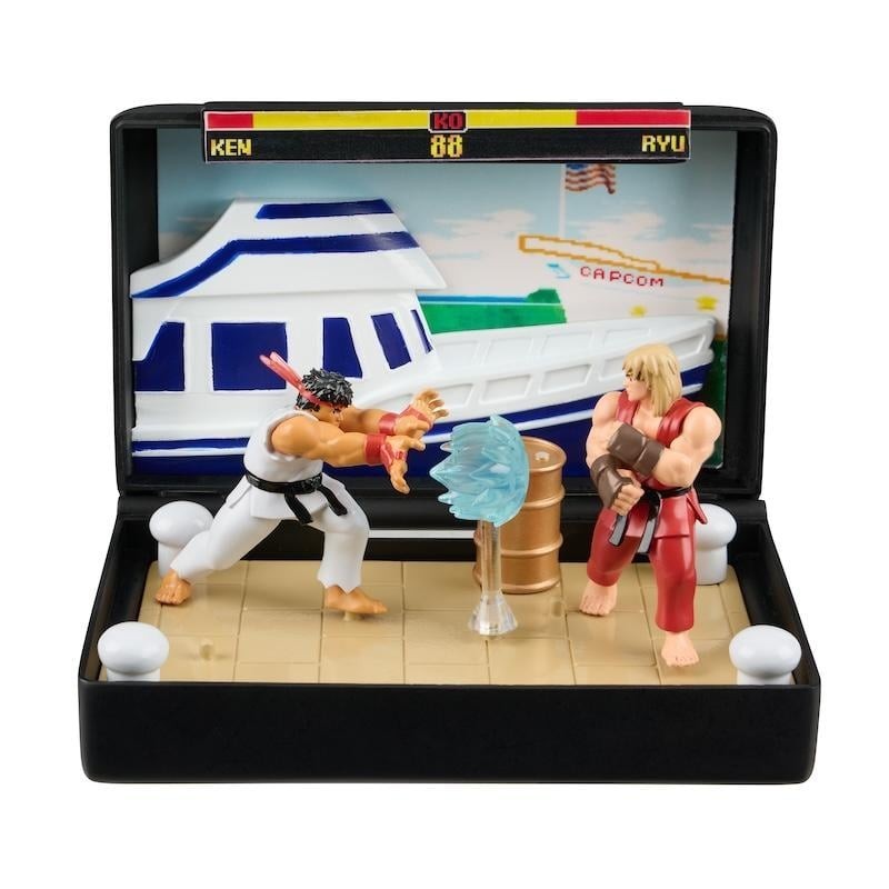 CONSOLE HEROES - Mega Drive Street Fighter 2 - Statuette 7cm 