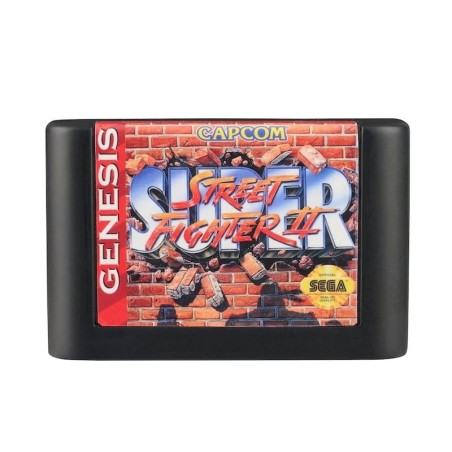 CONSOLE HEROES - Mega Drive Street Fighter 2 - Statuette 7cm 