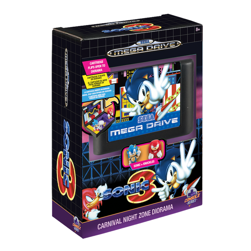 CONSOLE HEROES - Mega Drive Sonic 3 - Statuette 7cm 