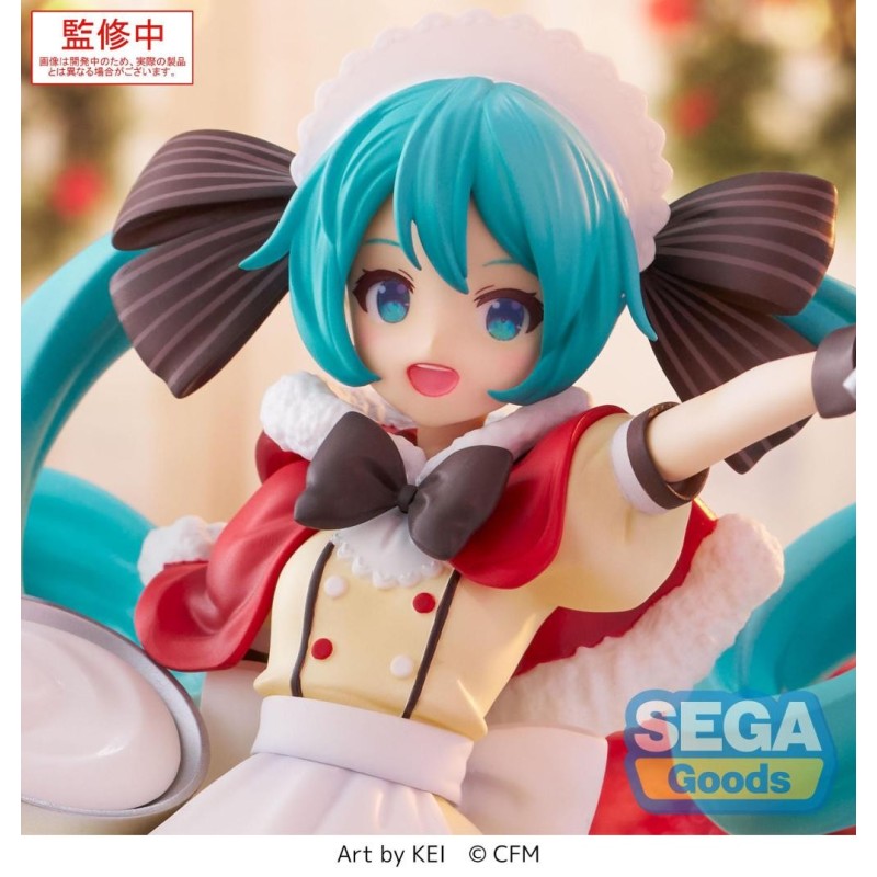 HATSUNE MIKU - Hatsune Miku "Christmas 2025" - Figurine Luminasta 20cm 