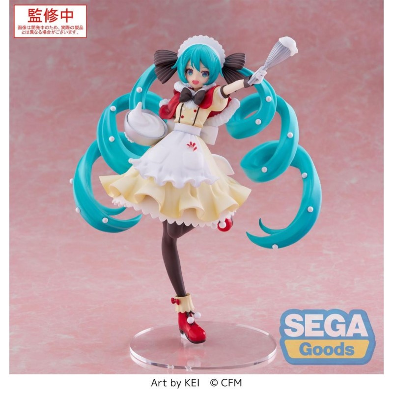 HATSUNE MIKU - Hatsune Miku "Christmas 2025" - Figurine Luminasta 20cm 