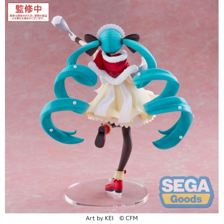 HATSUNE MIKU - Hatsune Miku "Christmas 2025" - Figurine Luminasta 20cm 