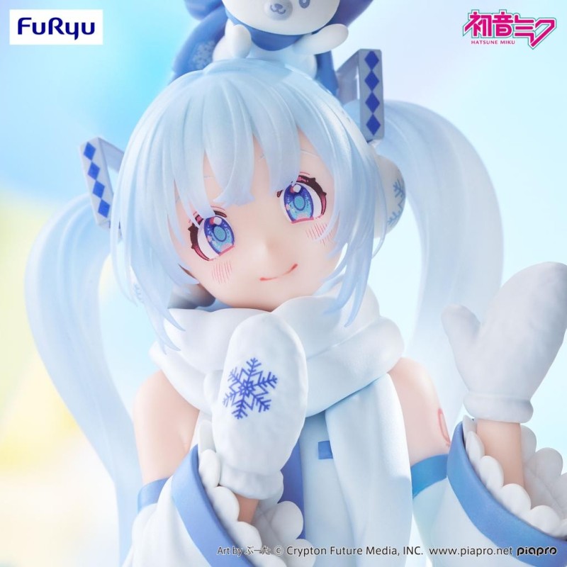 HATSUNE MIKU - Snow Miku "Sky Town" - Statuette Noodle Stopper 10cm 