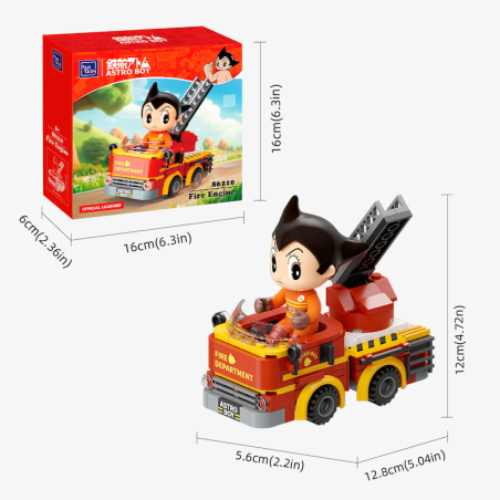 ASTRO BOY - Fire Engine - Bloc de Construction 