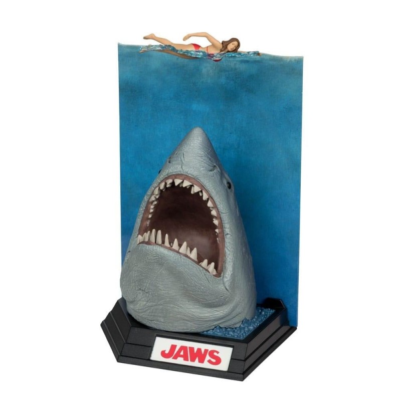 LES DENTS DE LA MER - 50eme Anniversaire - Figurine Movie Maniacs 16cm 