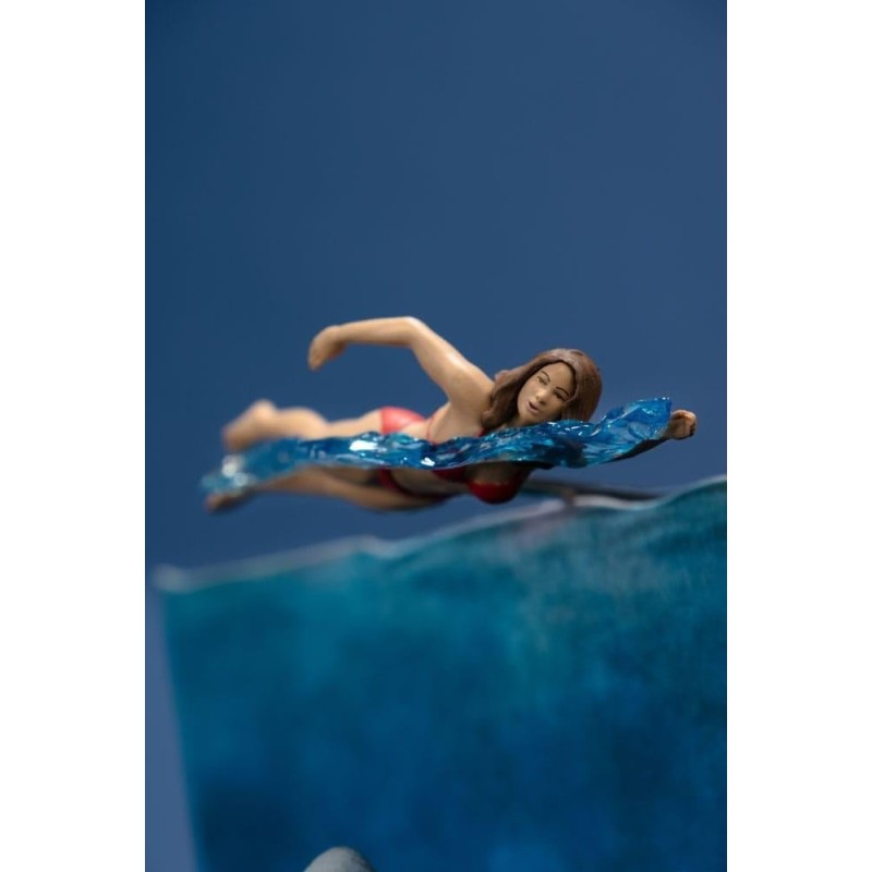 LES DENTS DE LA MER - 50eme Anniversaire - Figurine Movie Maniacs 16cm 