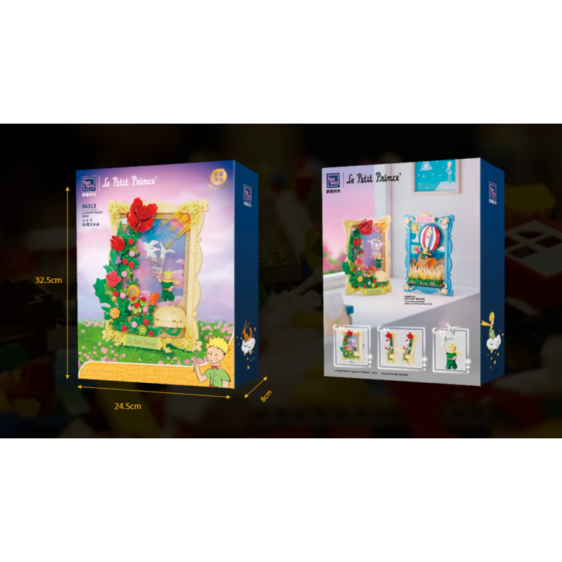 THE LITTLE PRINCE - Rose - Building block 