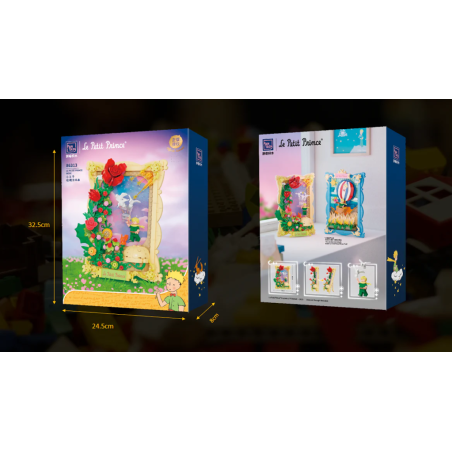 THE LITTLE PRINCE - Rose - Building block 