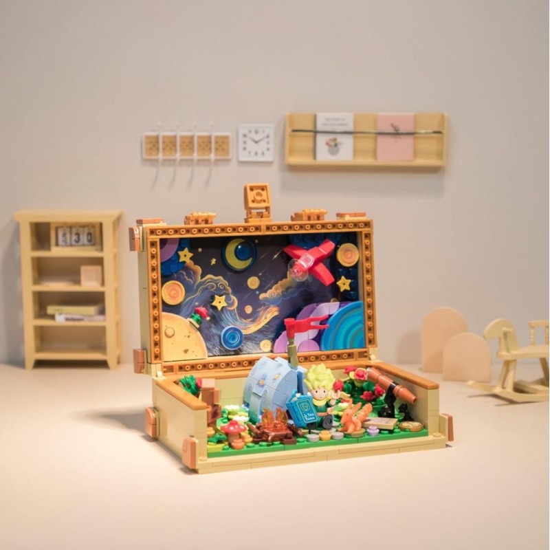 LE PETIT PRINCE - Suitcase - Bloc de Construction 