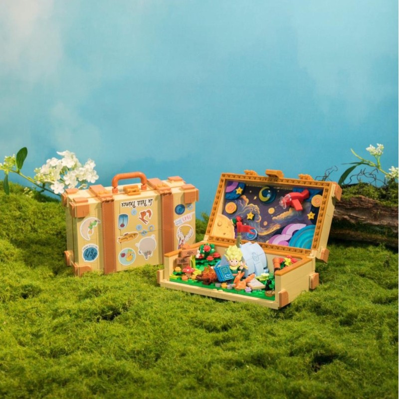 LE PETIT PRINCE - Suitcase - Bloc de Construction 