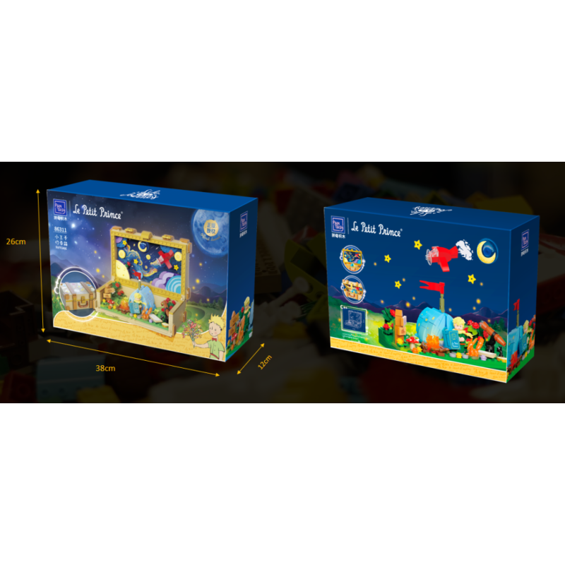 THE LITTLE PRINCE - Suitcase - Building block 