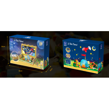 LE PETIT PRINCE - Suitcase - Bloc de Construction 