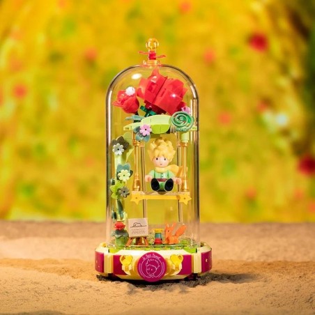 LE PETIT PRINCE - Eternity Series - Rose Swing - Bloc de Construction 