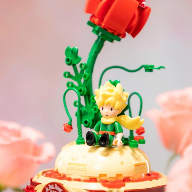 LE PETIT PRINCE - The Only Rose - Bloc de Construction 