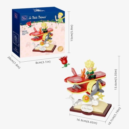LE PETIT PRINCE - Starry Ride-Plane - Bloc de Construction 