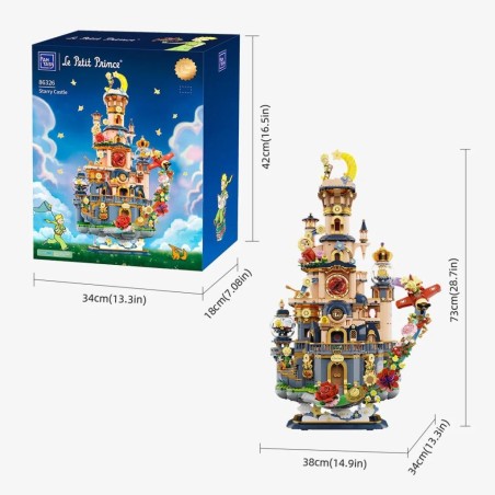 LE PETIT PRINCE - Starry Castle - Bloc de Construction 