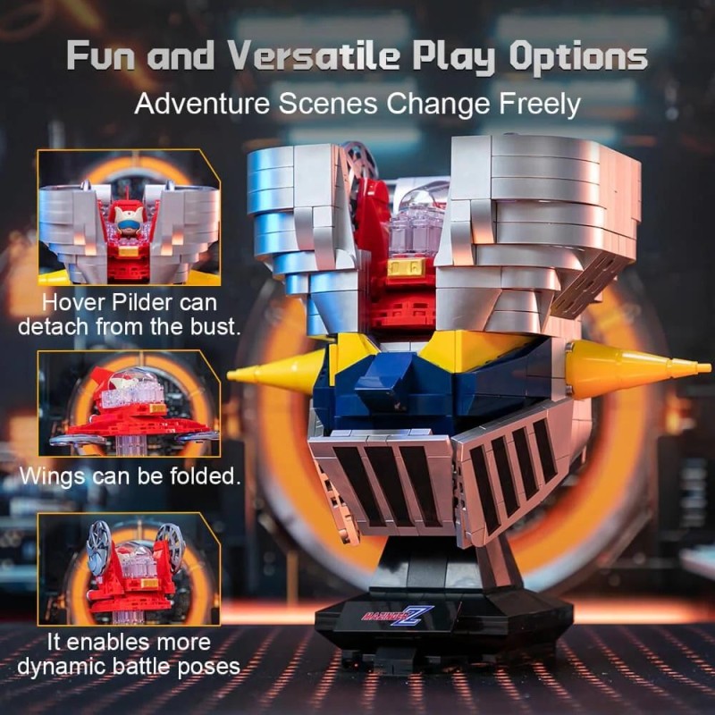 MAZINGER Z - Bust Mazinger Z - Bloc de Construction 