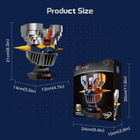 MAZINGER Z - Bust Mazinger Z - Bloc de Construction 