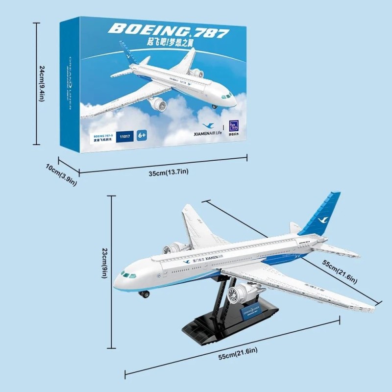 PANTASY - Boeing 787 - Bloc de Construction 