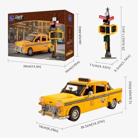 PANTASY - New York Yellow Cab - Bloc de Construction 