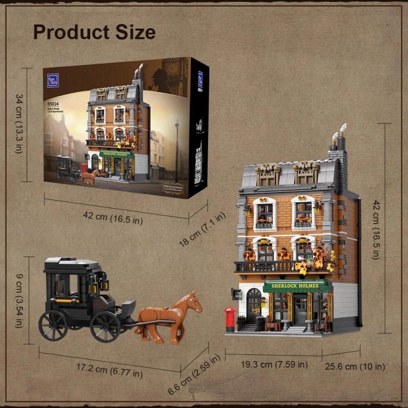 PANTASY - Baker Street 221B Apartment - Bloc de Construction 