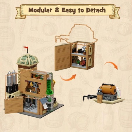 PANTASY - Craft Brewary - Bloc de Construction 