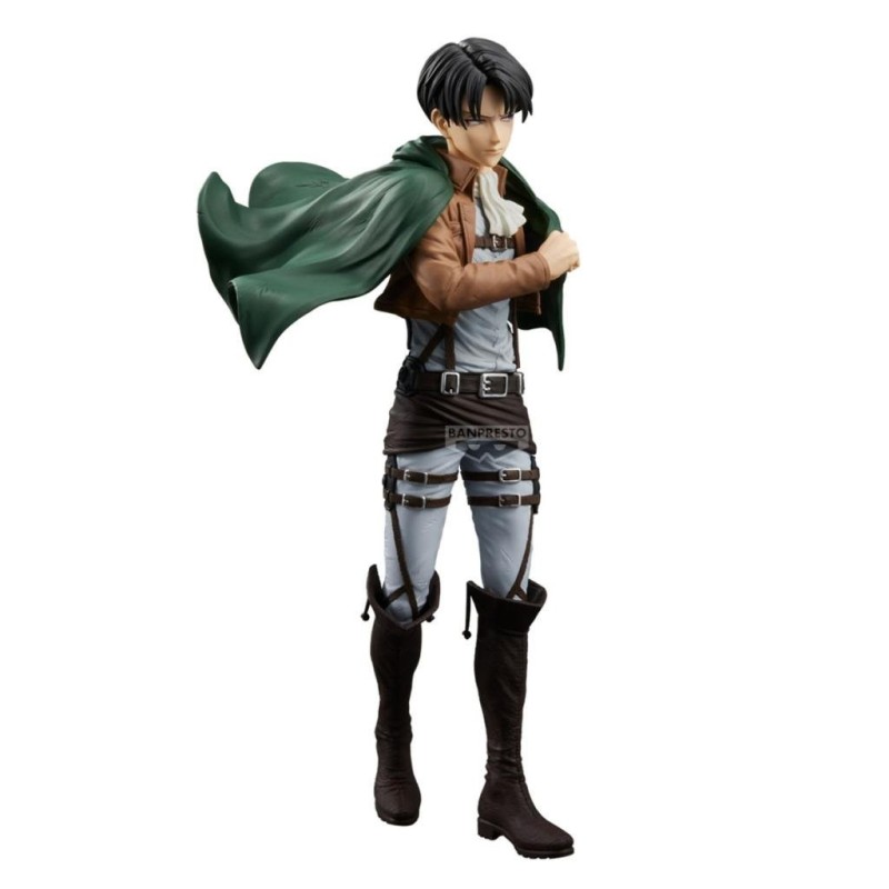 L'ATTAQUE DES TITANS - Levi - Figurine Grandista 27cm 