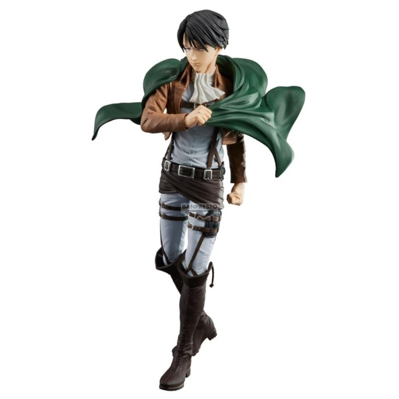 L'ATTAQUE DES TITANS - Levi - Figurine Grandista 27cm 