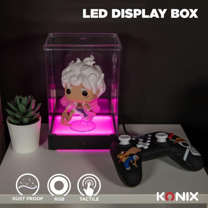 LED DISPLAY BOX - Vitrine en Acrilyc Lumineuse - 8 Modes d'éclairage 