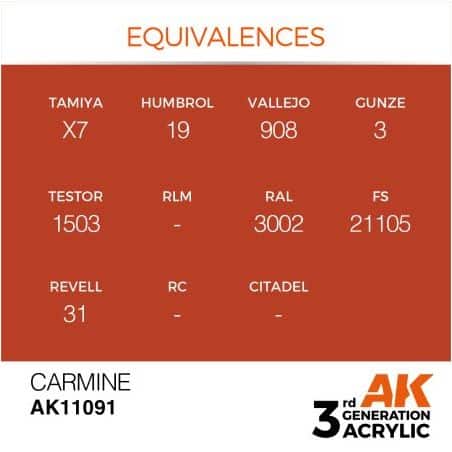 Carmine 17ml