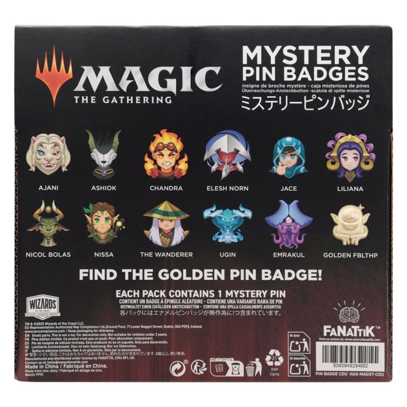 MAGIC THE GATHERING - Mystery Box de 12 Pin's 