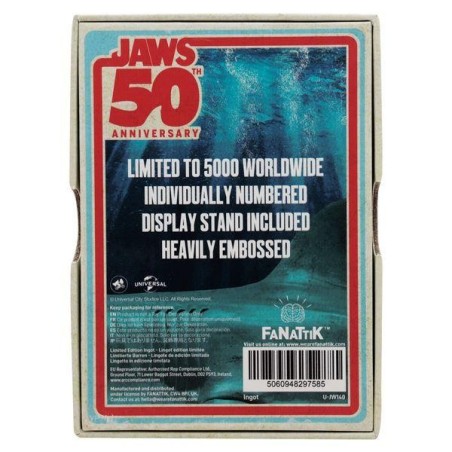 LES DENTS DE LA MER 50EME ANNIV. - Poster - Lingot Edition Limitée 