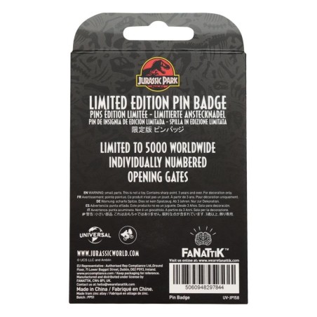 JURASSIC PARK - Gates Hinged - Pin's Edition Limitée 