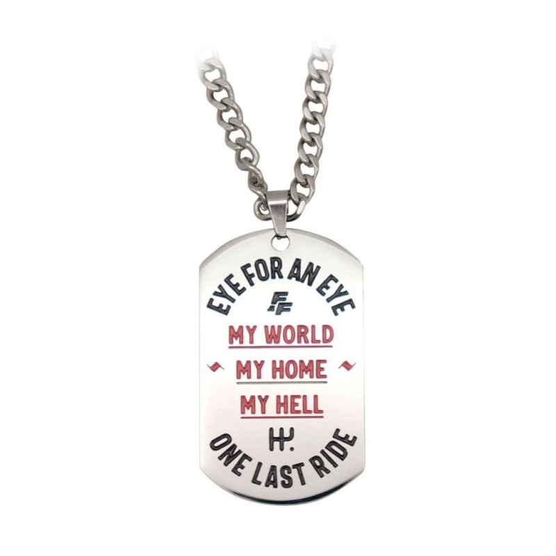 FAST & FURIOUS - Stainless Steel Dog Tag Edition Limitée 